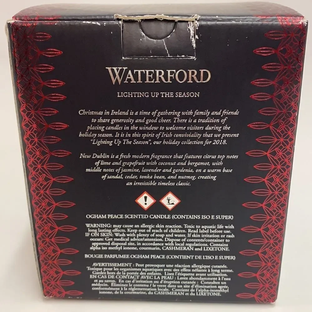 ‎Waterford Crystal Candle D2